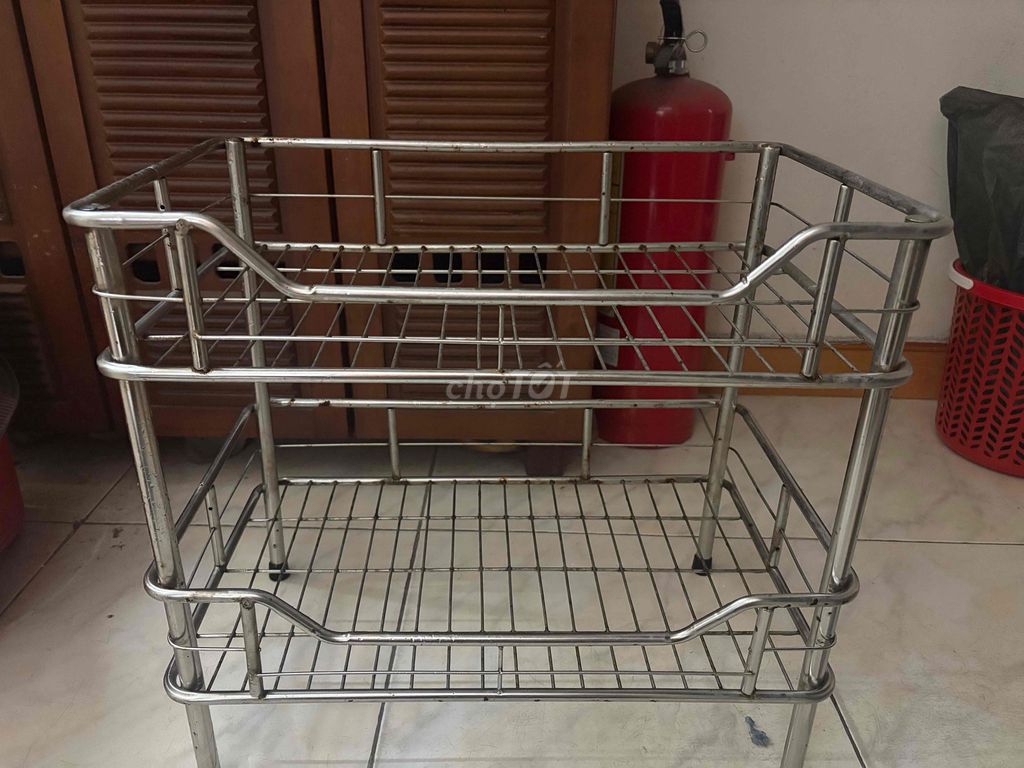Pass Kệ đựng vật dụng Inox Bạc. Mua bán Tủ, kệ gia đình tại Quận Tân Phú Tp Hồ Chí Minh được đăng bởi Nguyễn Huỳnh Hữu Phúc hình 1
