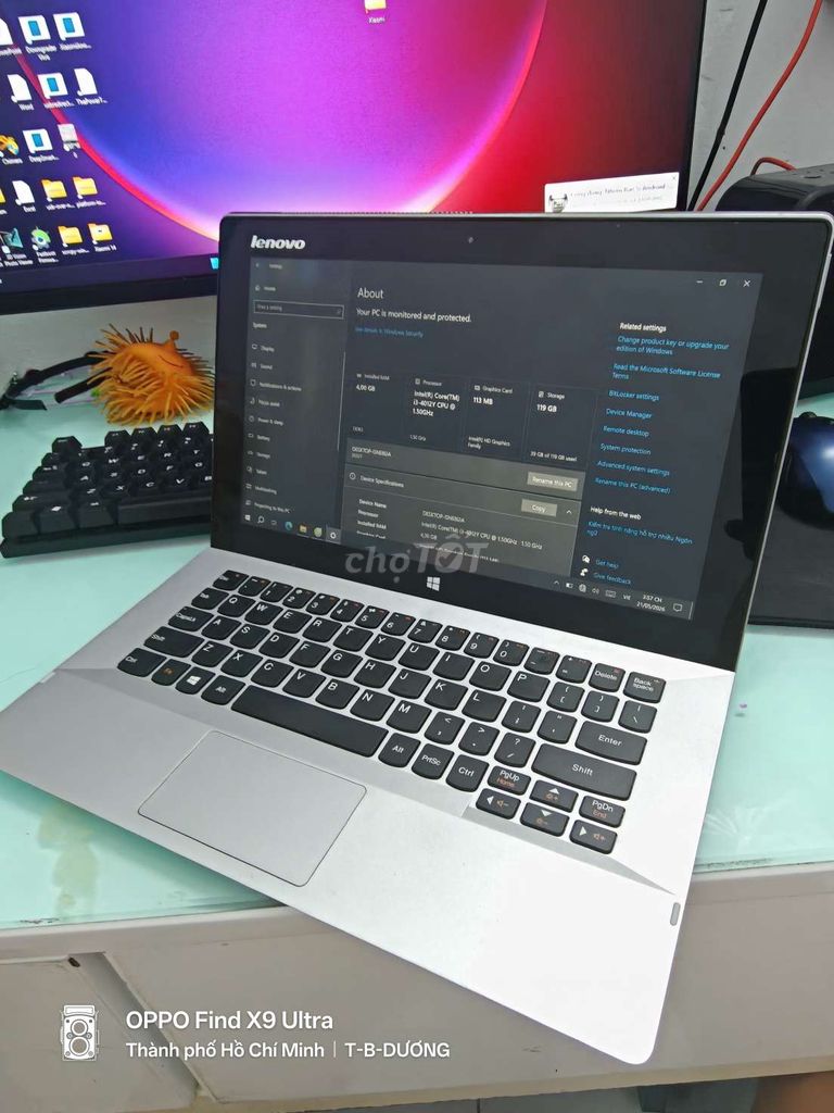 Lenovo Miix 2 11 11.6 inch 4GB/128GB. Mua bán Máy tính bảng tại Quận Bình Tân Tp Hồ Chí Minh được đăng bởi Thái Bình Dương hình 1