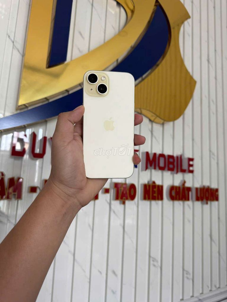 15 128GB Vàng VN/A 99% ,nguyên zin có bán góp. Mua bán Điện thoại tại Thành phố Cà Mau Cà Mau được đăng bởi Duy Dustin Mobile hình 1