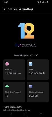 Vivo Y02s 64gb. Mua bán Điện thoại tại Thành phố Thuận An Bình Dương được đăng bởi Tàii Đức
