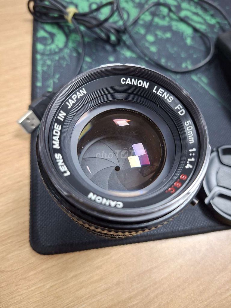 Ống kính Canon FD 50mm F1.4. Mua bán Máy ảnh, Máy quay tại Quận Cầu Giấy Hà Nội được đăng bởi Ngọc Minh Lê hình 1