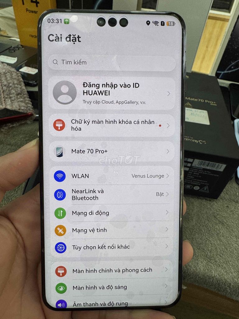 Huawei Mate 70 Pro Plus 16GB/512GB Đen. Mua bán Điện thoại tại Quận Đống Đa Hà Nội được đăng bởi Lê Khuyến hình 1