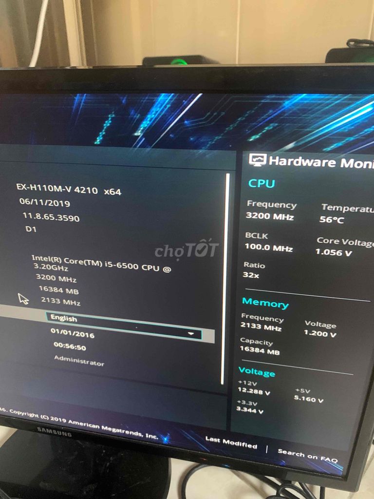 main Asus H110 i5 6500. Mua bán Linh kiện (RAM, Card...) tại Quận 6 Tp Hồ Chí Minh được đăng bởi Phan hình 1