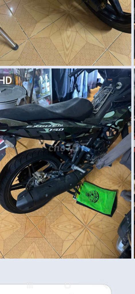 Xe máy Yamaha Exciter 150 màu quân đội. Mua bán Xe máy tại Huyện Châu Thành A Hậu Giang được đăng bởi Nguyen hoàng hình 1