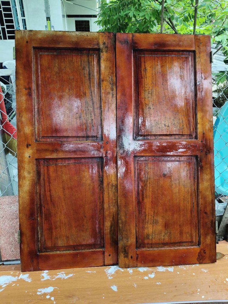 Cửa sổ gỗ 1m x 1.2m đã qua sử dụng. Mua bán Nội thất, đồ gia dụng khác tại Thành phố Bến Tre Bến Tre được đăng bởi Minh Trí hình 1