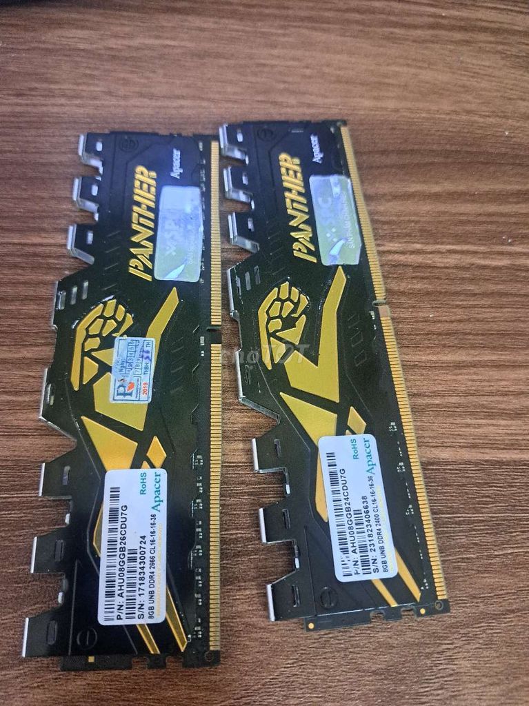 RAM Apacer Panther 8GB DDR4 2666MHz. Mua bán Linh kiện (RAM, Card...) tại Quận Nam Từ Liêm Hà Nội được đăng bởi Thiên Long cop hình 1