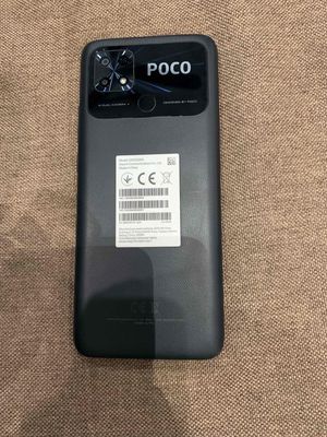 Xiaomi Poco C40 đen nguyên rin. pin 6000