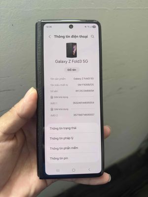 Samsung Galaxy Z Fold3 5G 256GB Đen