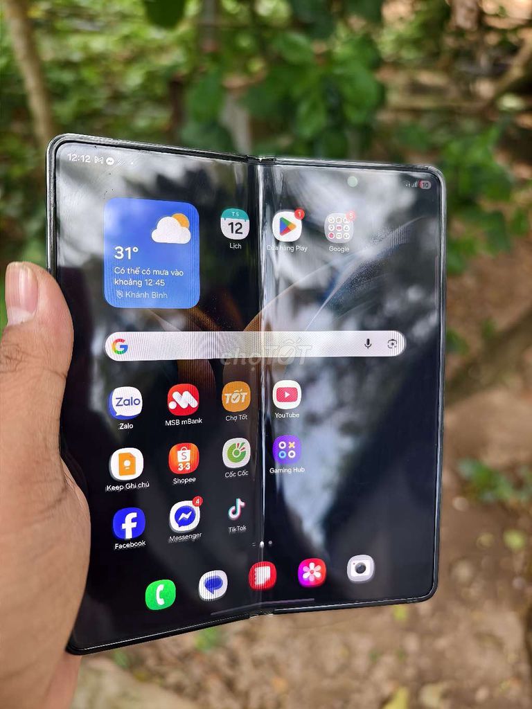 Samsung Z Fold 4 Xám. Mua bán Điện thoại tại Huyện An Phú An Giang được đăng bởi Xuân vinh hình 1