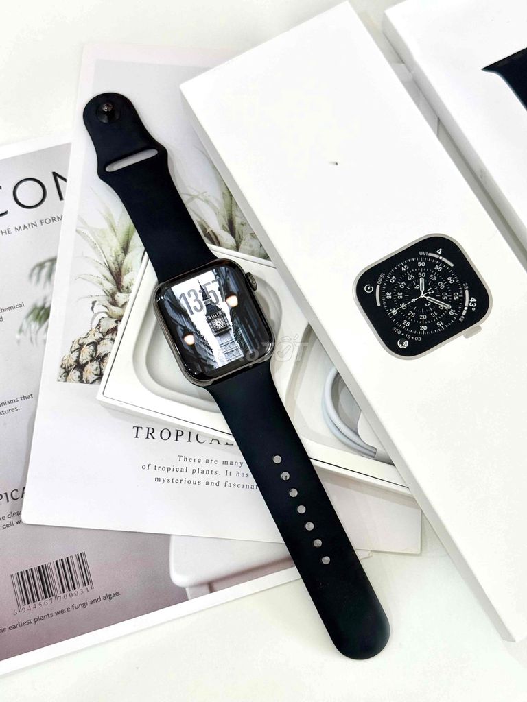 Apple Watch S6 44mm Đen Thép. Mua bán Thiết bị đeo thông minh tại Quận Ninh Kiều Cần Thơ được đăng bởi Diệp Hằng Tiên hình 1