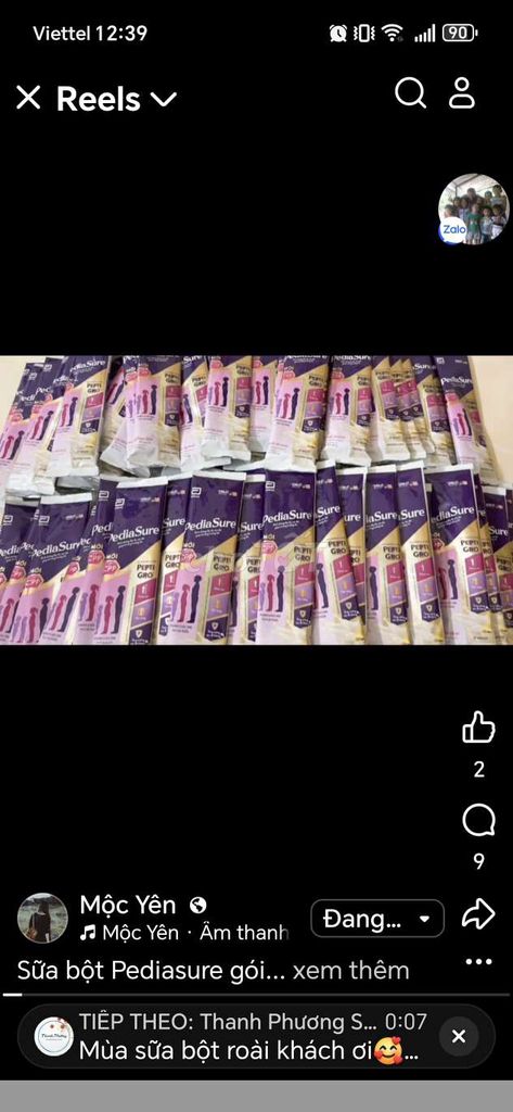 Combo 10 tép pediasure chính hãng tiết kiệm. Mua bán Đồ ăn, thực phẩm và các loại khác tại Thành phố Tân An Long An được đăng bởi Phú hình 1