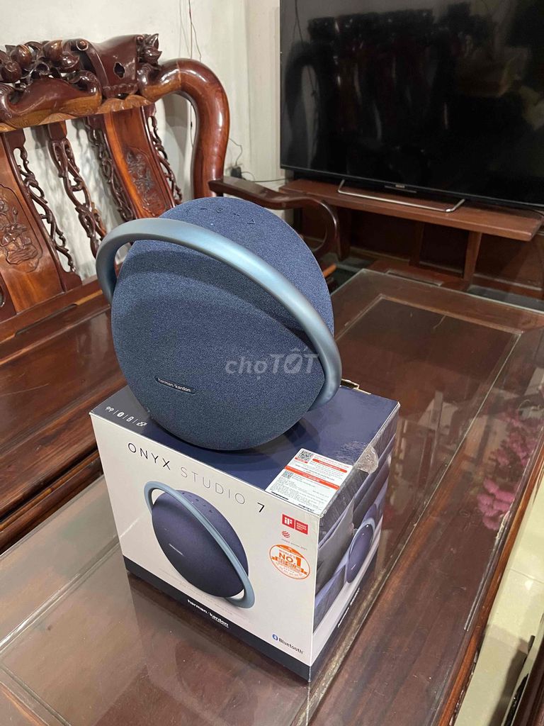 Loa Bluetooth Harman Kardon Onyx Studio 7 Xanh. Mua bán Tivi, Âm thanh tại Quận Thanh Khê Đà Nẵng được đăng bởi Thành Đạt hình 1