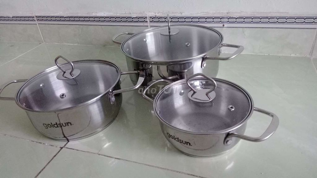 Bộ nồi Elmich EL-2322NK Inox 304 Bạc. Mua bán Dụng cụ nhà bếp tại Quận Liên Chiểu Đà Nẵng được đăng bởi Nini hình 1