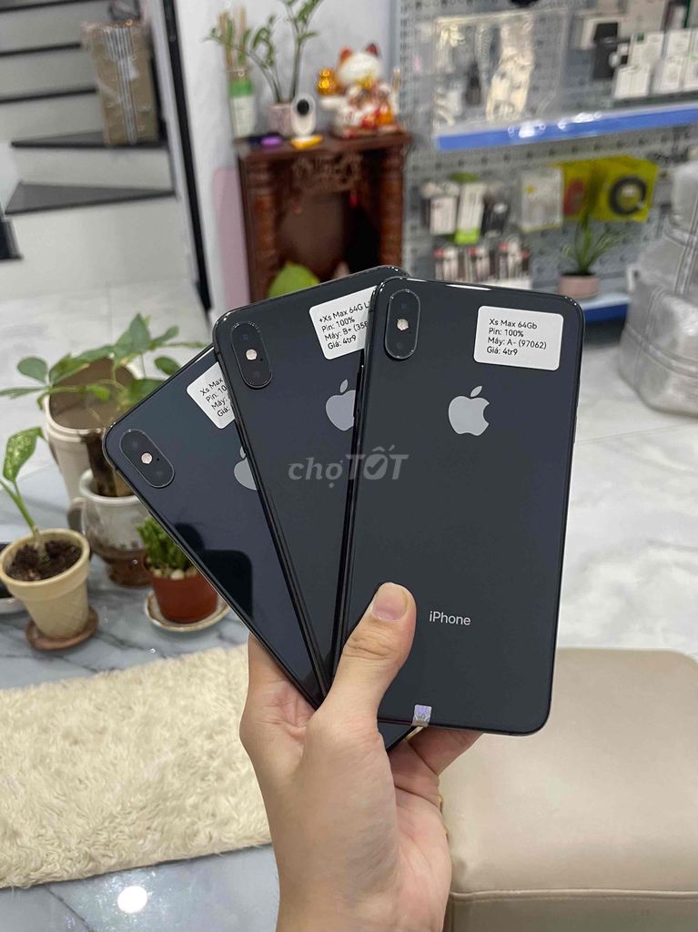 Apple iPhone Xs Max 64GB Đen Mỹ LL/A Zin full. Mua bán Điện thoại tại Huyện Hóc Môn Tp Hồ Chí Minh được đăng bởi Luân Hoài hình 1