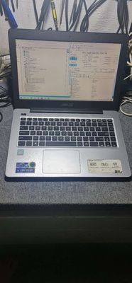 Asus A456. I5.8g.ssd 128, hdd 500. Màn 14in