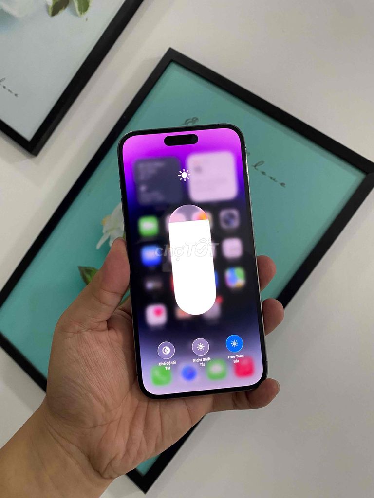 Apple iPhone 14 Pro Max 128GB Tím Đã sử dụng. Mua bán Điện thoại tại Thành phố Vĩnh Long Vĩnh Long được đăng bởi Phúc Vinh hình 1