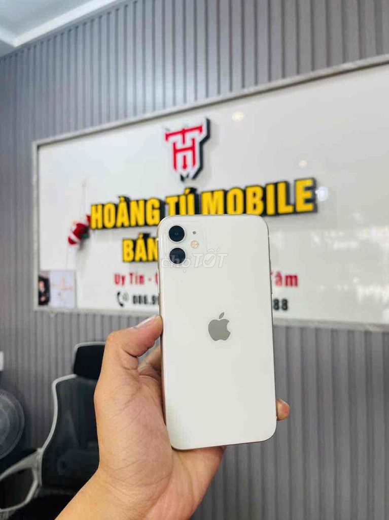 Apple iPhone 11 Quốc Tế 64GB Trắng. Mua bán Điện thoại tại Quận Thanh Khê Đà Nẵng được đăng bởi Hoàng Tú Mobile hình 1