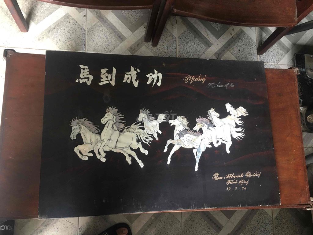 3 Tranh cẩn xưa  kt 40x60cm. Mua bán Đồ sưu tầm, đồ cổ tại Thành phố Biên Hòa Đồng Nai được đăng bởi Tuấn Nguyễn hình 1