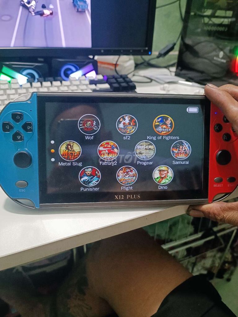 Máy chơi game cầm tay X12 Plus 7 inch. Mua bán Thiết bị chơi game tại Quận Bình Tân Tp Hồ Chí Minh được đăng bởi Khanh Tran hình 1