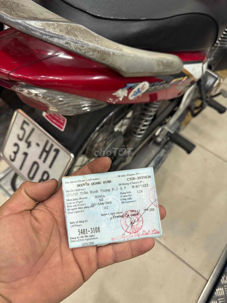 em cần bán future neo FI may bao zin chủ ký giấy. Mua bán Xe máy tại Quận 6 Tp Hồ Chí Minh được đăng bởi Trường Sơn honda hình 5