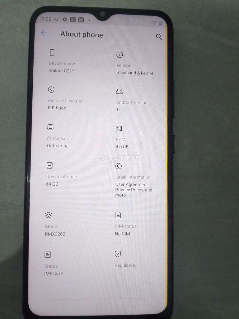 Realme C21Y 64GB Đen. Mua bán Điện thoại tại Huyện Đức Trọng Lâm Đồng được đăng bởi Nguyen huy hình 1