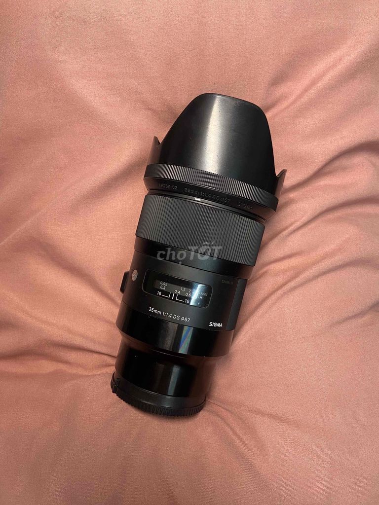 Ống kính Sigma 35 f1.4 Art DG for SONY. Mua bán Máy ảnh, Máy quay tại Quận Hoàng Mai Hà Nội được đăng bởi Trần Duy Thành  hình 1