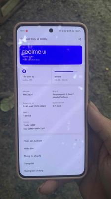 Realme Gt5 Gl ngang tầm ở gần .k bán..đọc mô tả. Mua bán Điện thoại tại Huyện Bù Đốp Bình Phước được đăng bởi Lương Tuấn