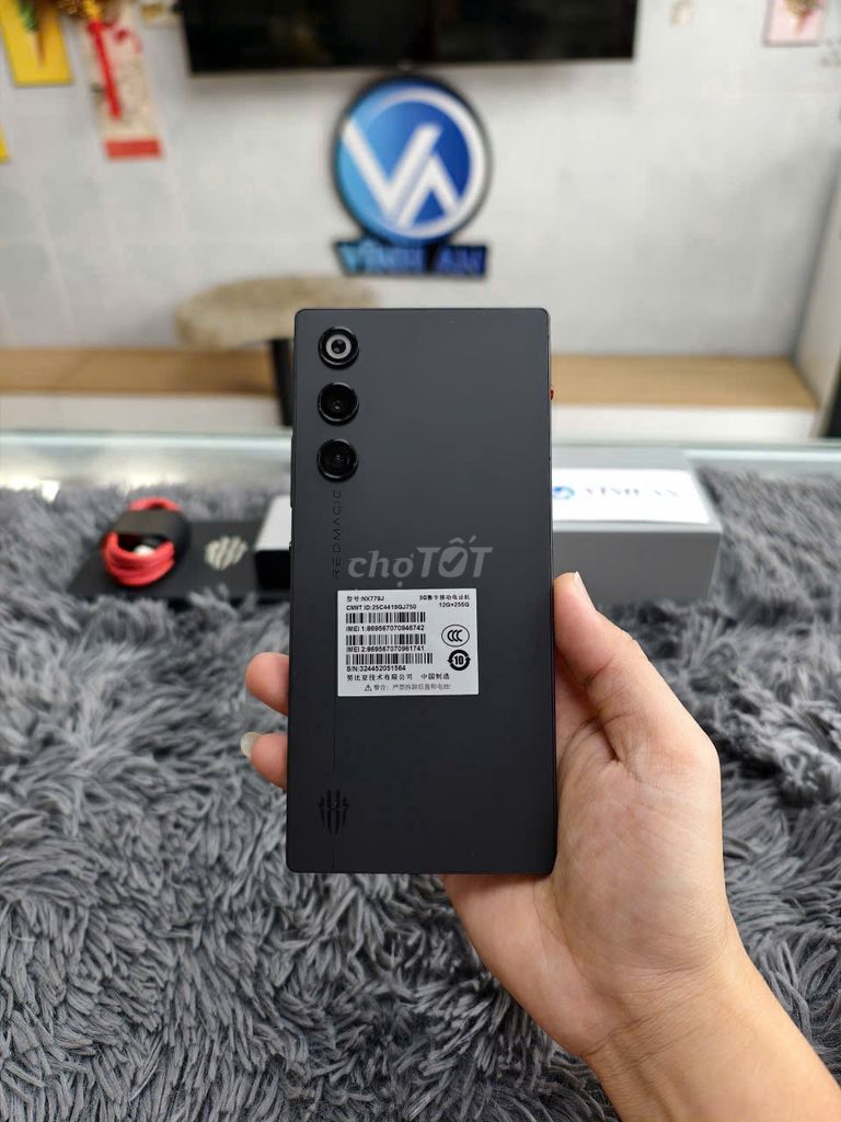 Điện Thoại Redmagic 10 Air - NEW & LIKENEW. Mua bán Điện thoại tại Quận 11 Tp Hồ Chí Minh được đăng bởi Vinhanmobile hình 1