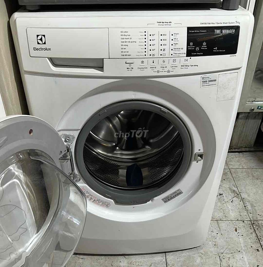 Thanh lý máy giặt Electrolux 7kg cửa ngang mới đẹp