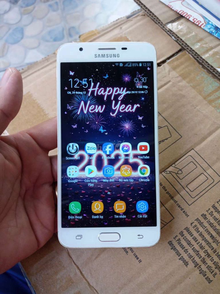 Samsung J7 Prime 2sim Ram3/32gb Full Zin Đẹp Mượt