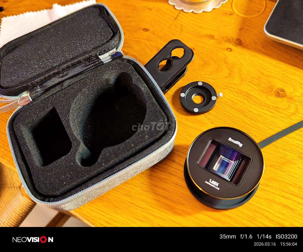 Ống kính SmallRig 1.55x Ngàm T Đen. Mua bán Máy ảnh, Máy quay tại Quận Hải Châu Đà Nẵng được đăng bởi Đức hình 1