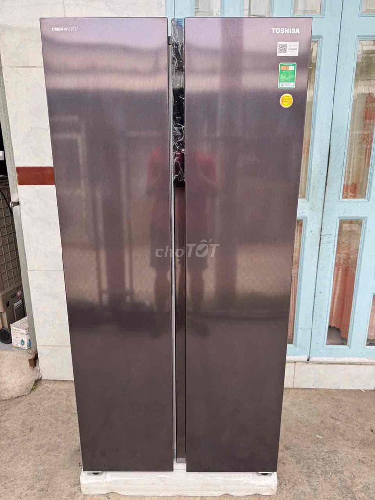 Tủ lạnh Toshiba 460 lít Side by Side Mới. Mua bán Tủ lạnh tại Quận Bình Thuỷ Cần Thơ được đăng bởi Quỳnh  hình 1