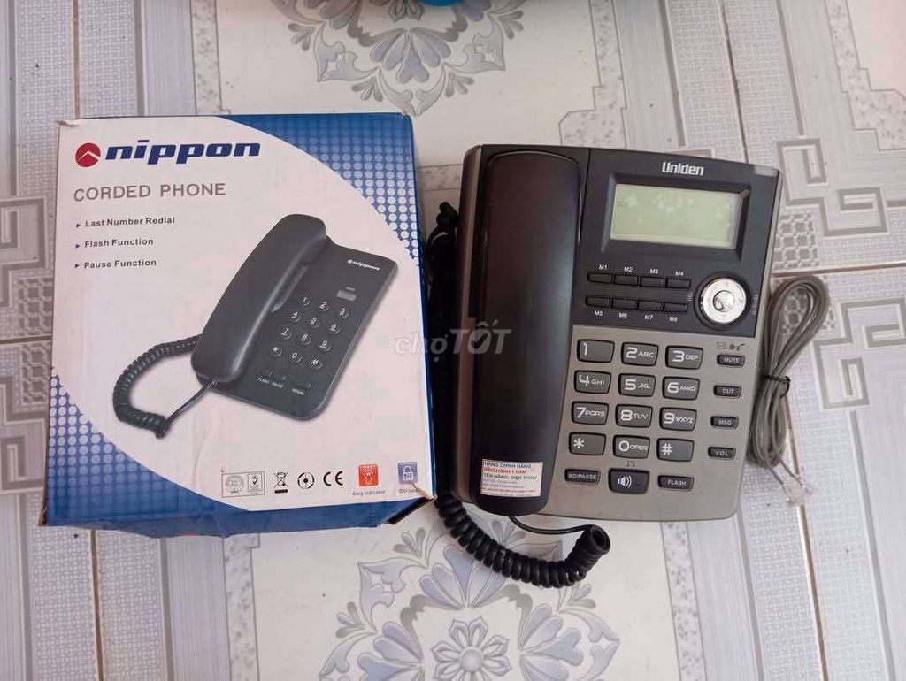 Điện thoại bàn Uniden Đen. Mua bán Điện thoại tại Thành phố Thủ Đức Tp Hồ Chí Minh được đăng bởi Hoàng anh hình 1