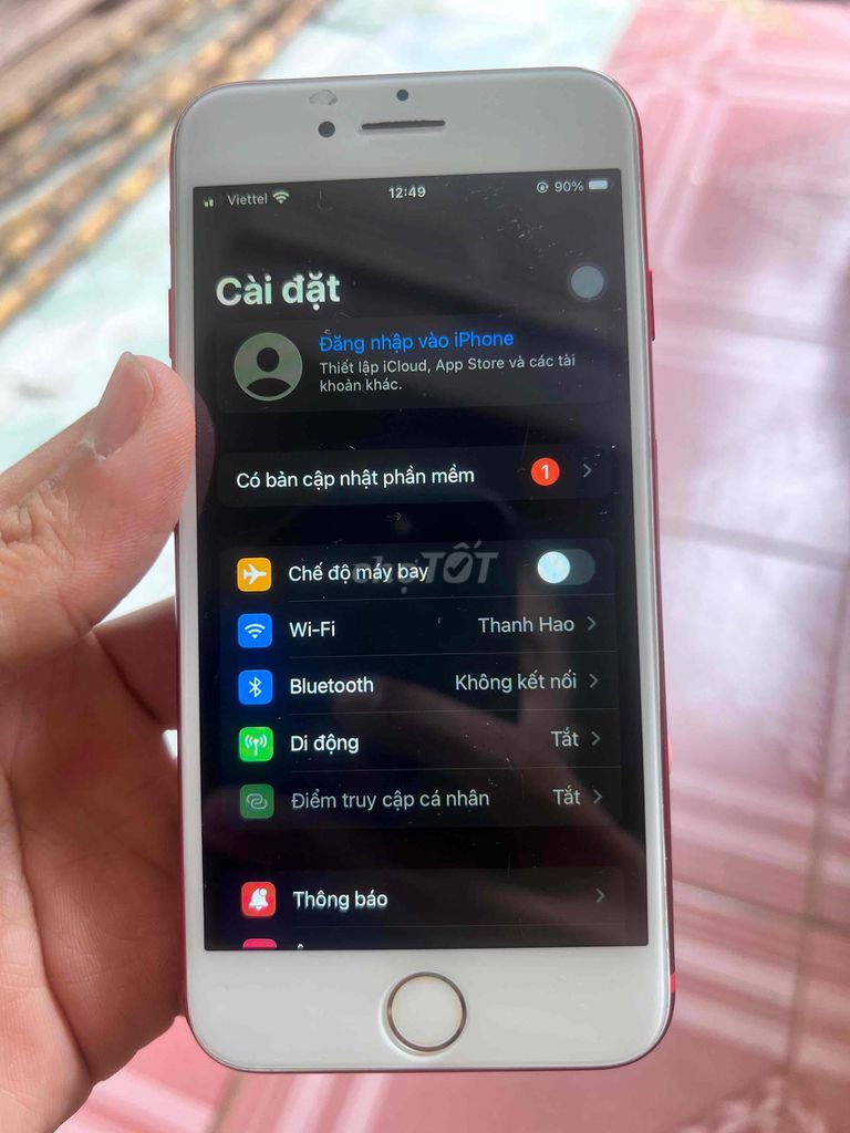Apple iPhone 7 128GB Đỏ. Mua bán Điện thoại tại Thành phố Bà Rịa Bà Rịa - Vũng Tàu được đăng bởi Thanh Hào hình 1