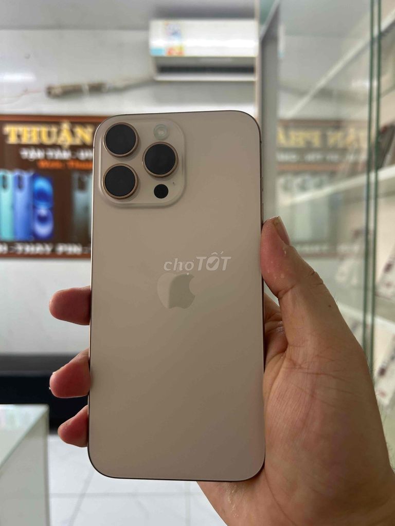 iPhone 16 Pro Max 256GB Vàng Gold pin 91%. Mua bán Điện thoại tại Quận Bình Tân Tp Hồ Chí Minh được đăng bởi Thuận Phát Store hình 1