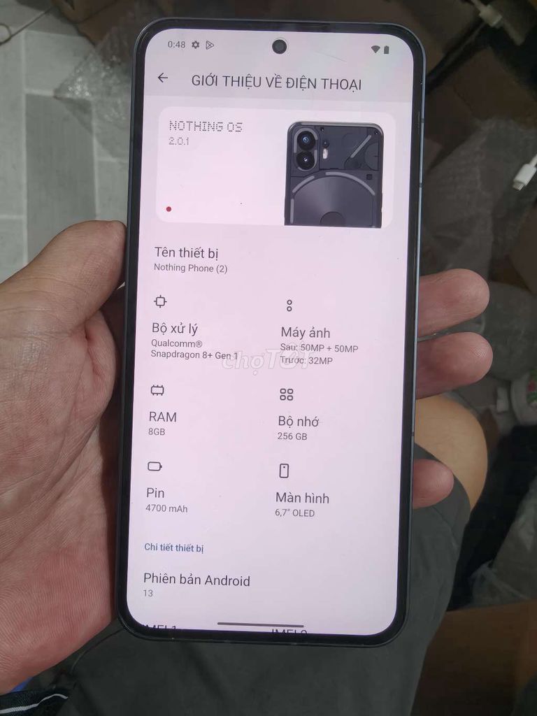 Nothing Phone (2) chuyên Camera. Mua bán Điện thoại tại Thành phố Bến Tre Bến Tre được đăng bởi Từ Tuấn Bến Tre hình 1