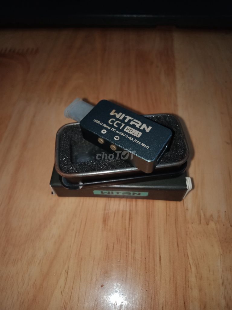 WITRN CC1 PD3.1 Thiết bị đo USB Đen. Mua bán Phụ kiện (Màn hình, Chuột...) tại Thành phố Thủ Dầu Một Bình Dương được đăng bởi Quyền hình 1