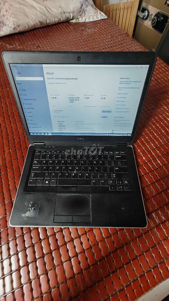 Dell Latitude E7440 i7-4600U 8GB/233GB SSD Xám. Mua bán Laptop tại Quận Cầu Giấy Hà Nội được đăng bởi Tùng hình 1