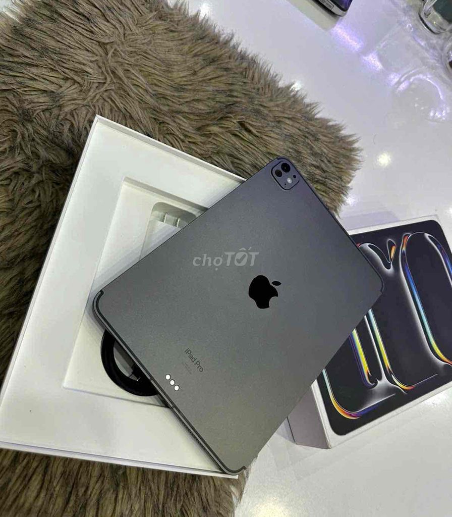 ipad pro M4 11inch xám 256gb wifi+5g pin100. Mua bán Máy tính bảng tại Quận 3 Tp Hồ Chí Minh được đăng bởi Nam Á Mobile hình 1