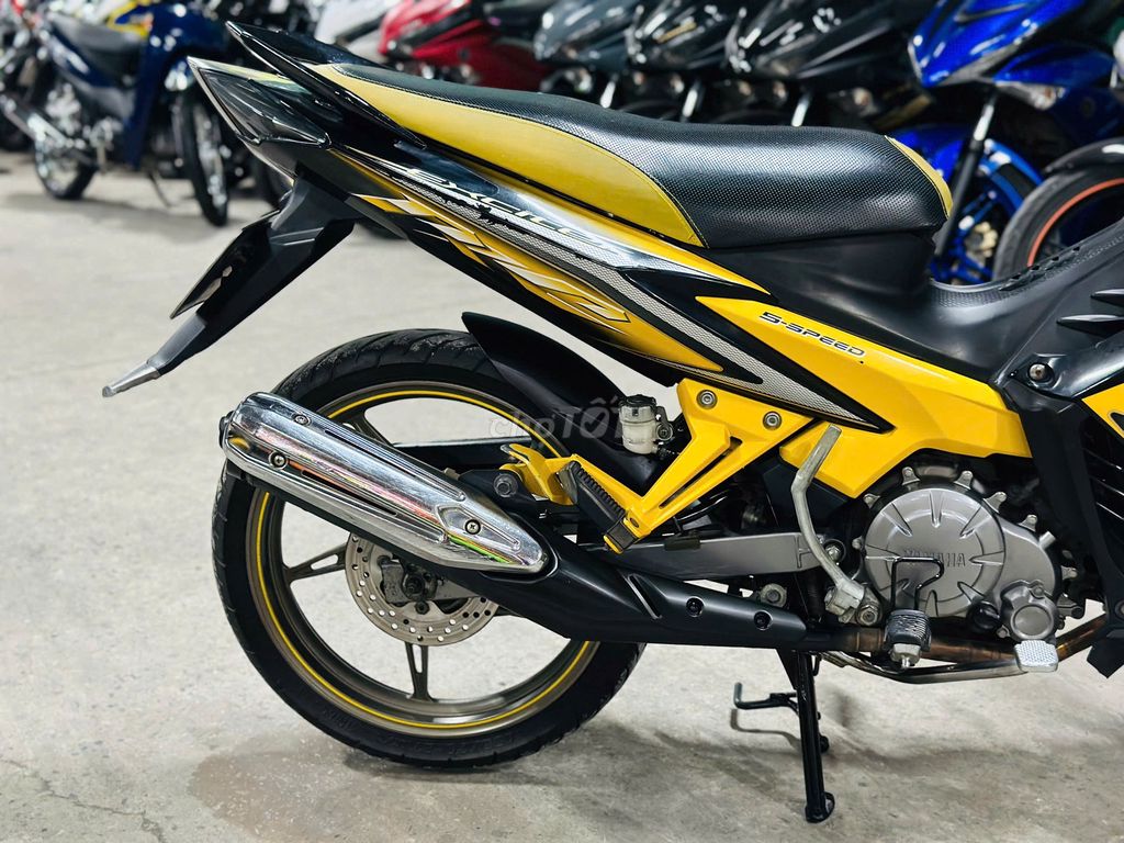 XE MÁYTHANH TÙNG_EXCITER 135 CÔN TAY MÀU VÀNG ĐEN. Mua bán Xe máy tại Quận Bắc Từ Liêm Hà Nội được đăng bởi THANH TÙNG hình 3
