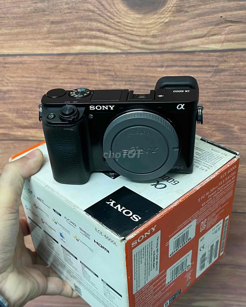 🔴Sony A6000 fullbox Đẹp - 6𝘁𝗿8 à