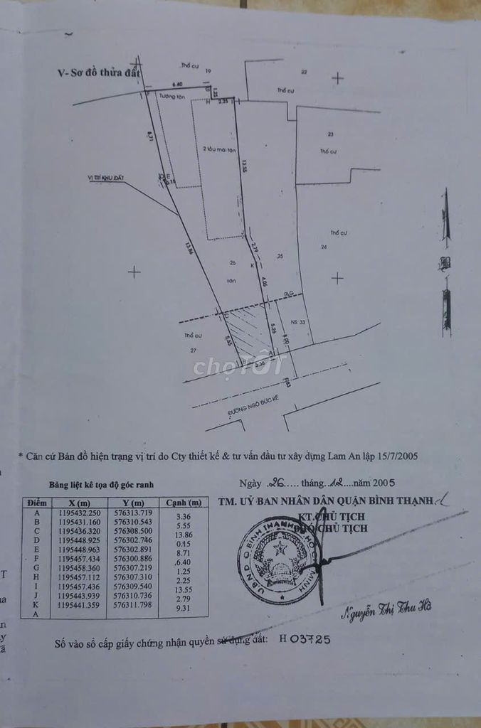 Chính chủ cần bán gấp nhà mặt tiền Ngô Đức Kế Q. Bình Thạnh