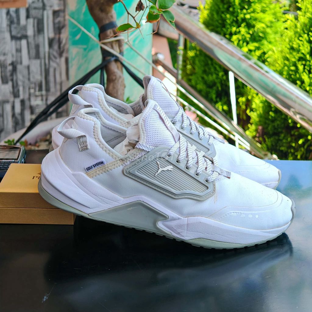 [CHÍNH HÃNG] Giày thể thao Puma GS One Trắng, Xám. Mua bán Giày dép tại Thành phố Thủ Dầu Một Bình Dương được đăng bởi chú CÔNG AN bán giày CHÍNH HÃNG hình 1