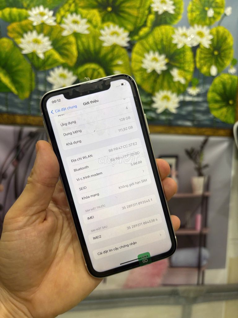 11 128GB Trắng Quốc tế Oled Face id. Mua bán Điện thoại tại Quận Bắc Từ Liêm Hà Nội được đăng bởi Cửa hàng Bính Táo hình 1