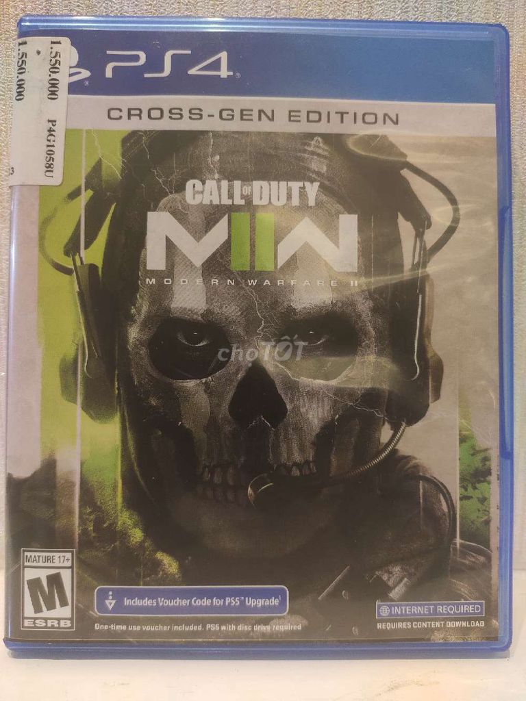 Đĩa game PS4 Call Of Duty Modern Warfare II . Mua bán Thiết bị chơi game tại Quận Gò Vấp Tp Hồ Chí Minh được đăng bởi An Nguyễn hình 1