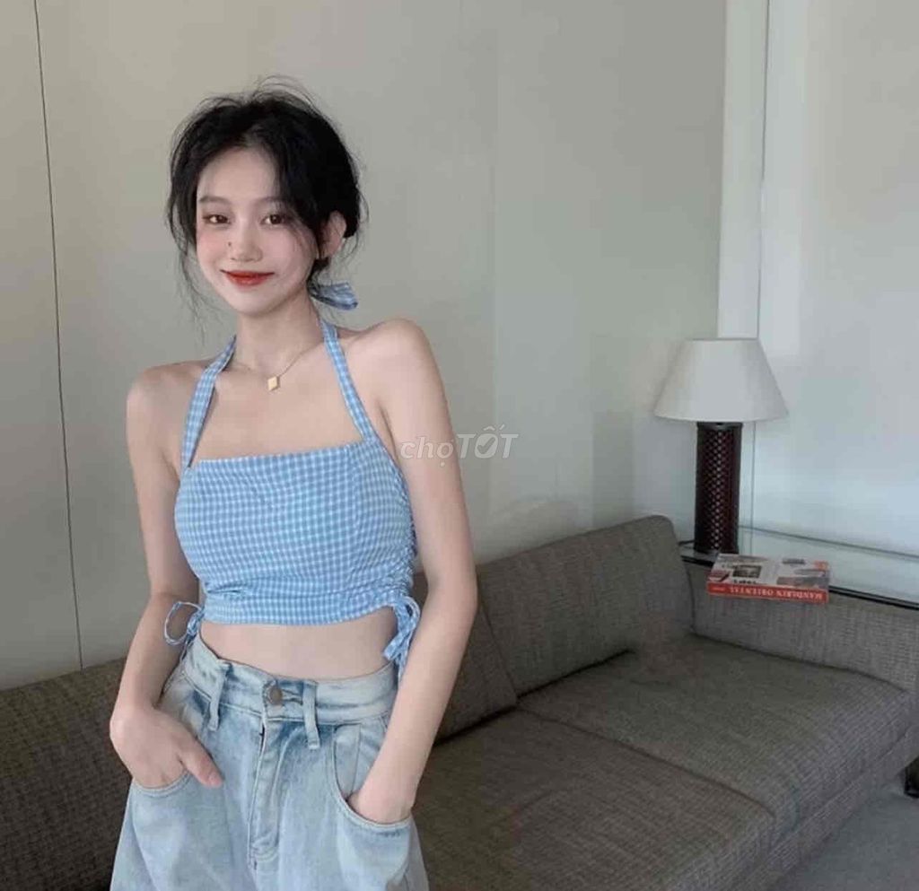 Áo yếm nữ vải mềm mại size L. Mua bán Quần áo tại Thị xã La Gi Bình Thuận được đăng bởi Anh Đào hình 1