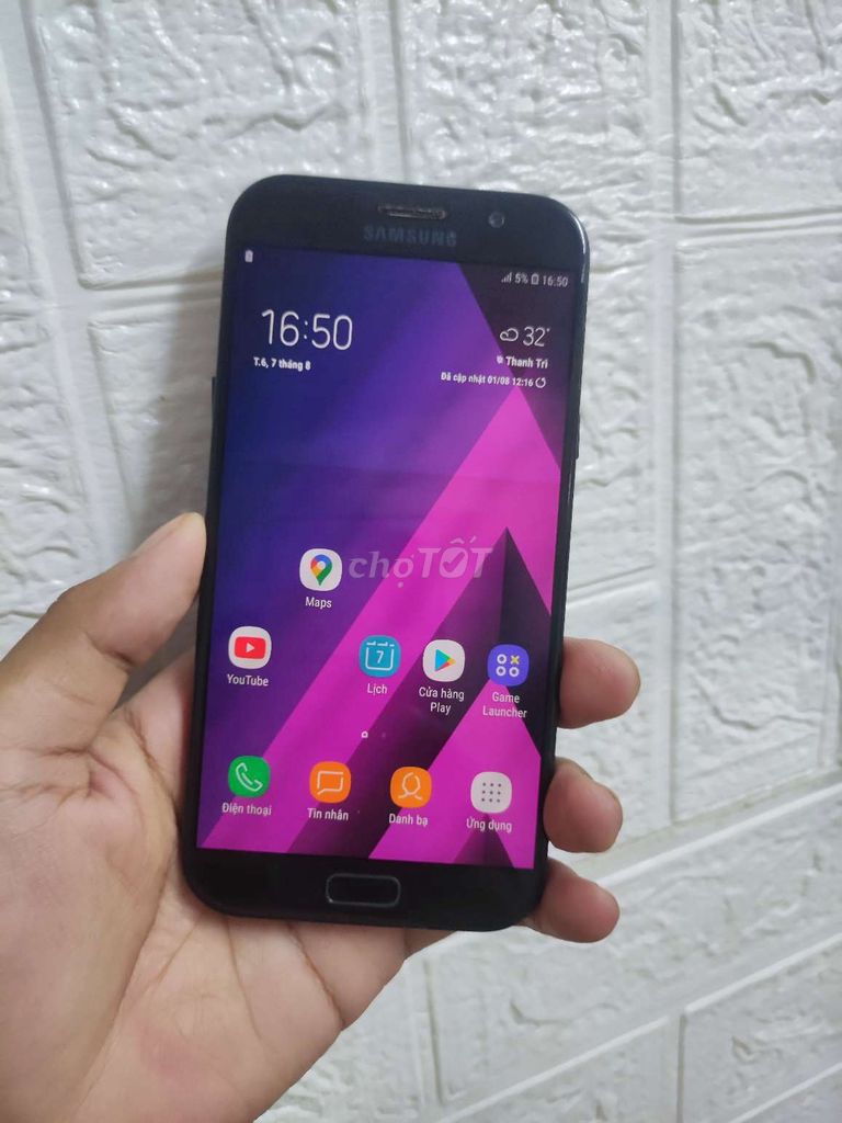 Samsung A7 (2017) zin full 3/32 đẹp Android 8. Mua bán Điện thoại tại Quận Cầu Giấy Hà Nội được đăng bởi Phương hình 1