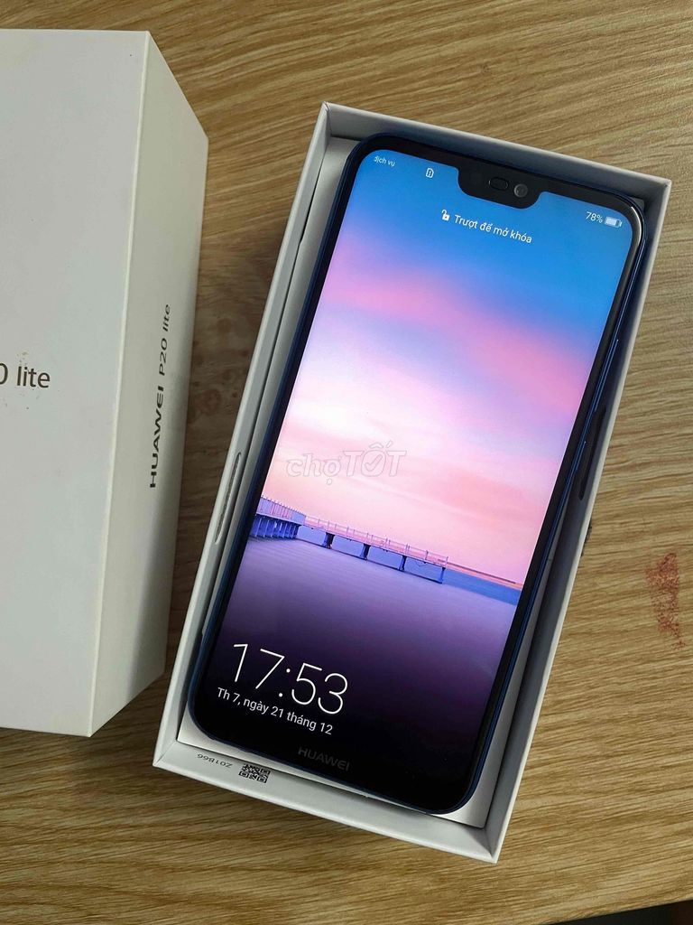 Huawie P20 Lite 32GB Full Box Chưa qua sử dụng