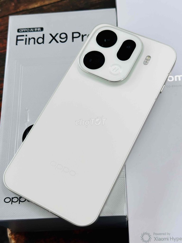 Oppo Find X9 Pro 16/512 Trắng Sạc 5 Lần. Mua bán Điện thoại tại Quận Hà Đông Hà Nội được đăng bởi DPhone hình 1