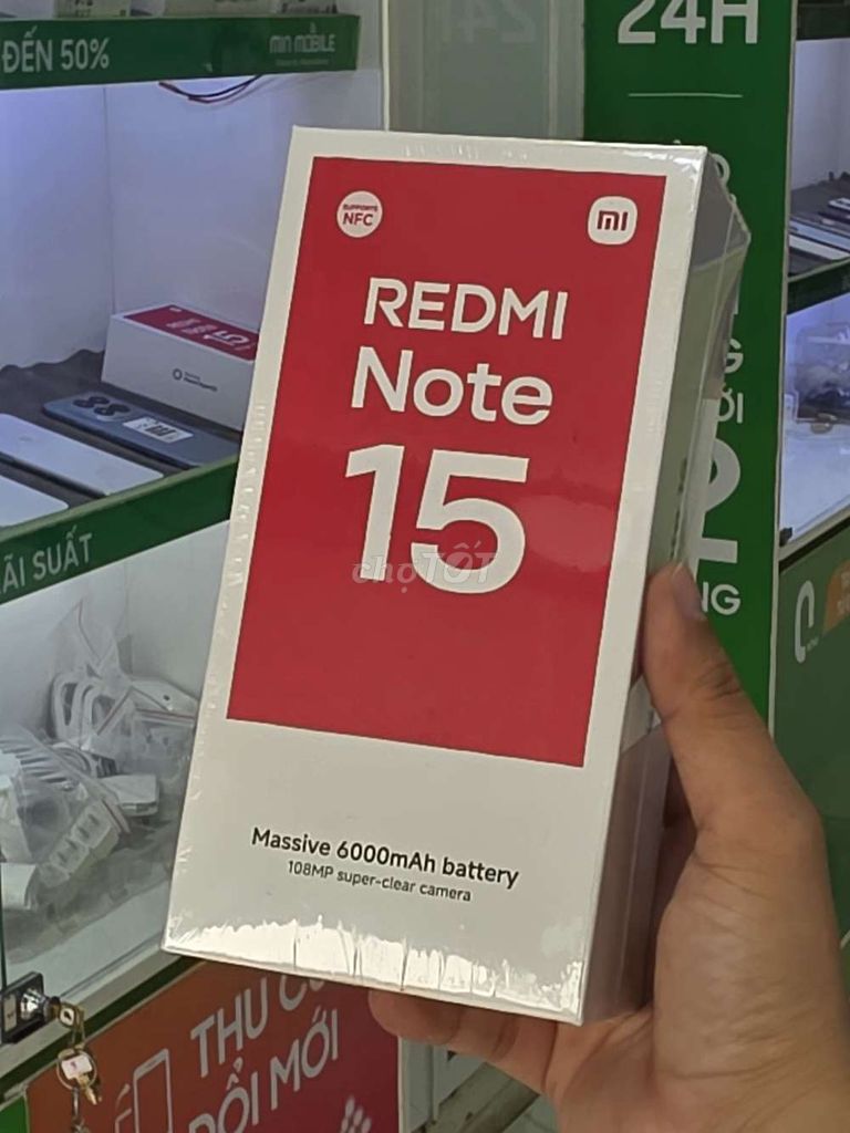 🔥 Note 15 6/128GB New 3 Màu Tím Xanh Đen. Mua bán Điện thoại tại Quận Ngô Quyền Hải Phòng được đăng bởi TRAN SONG HA hình 1
